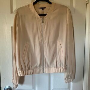 NWOT Express Blush Pink Bomber Jacket